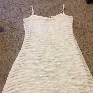 White “Backless” dress